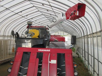 画像2: ヤンマーコンバイン　YH590